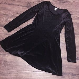 Black Velvet Dress